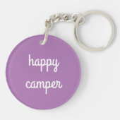 ハッピーキャンパーRVモーターホームキャンパーカスタム キーホルダー (裏面)