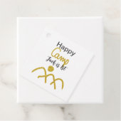 ハッピーキャンピングキャンパー1誕生日キッズ黄金の太陽 フェイバータグ (インサイチュ)