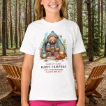ハッピーキャンピングベアフパーソナライズされたァミリオンバケーション Tシャツ<br><div class="desc">可愛いキャンピングベアのマッチング家族のシャツあなたの今後の家族の休暇に最適！あなたは夏の旅行でもキャンプの冒険でも、かわいい水色のクマデザインを特徴としたマッチングシャツは、より多くの旅とスタイリッシュおもしろいを作る。デザインは可愛いクマ、テントと森のシーンを備え、どんなキャンパーにも最適。素材で作高品質られたシャツは可愛いだけでなく、快適で丈夫なシャツ。愛し恋しく思た人とマッチし、次の旅で忘れられない思い出を作る機会に出てはいけない。COPYRIGHT © 2023 Judy Burrows,  Black Dog Art - All Rights Reserved.ハッピーキャンピングベパーソナライズされたアーファミリーバケーションTシャツ</div>