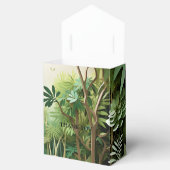 ハッピーキュートなワイルドワニのジャングルの木々美しい フェイバーボックス (オープン)