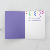 ハッピーキュートコルギ誕生日 カード (内部)