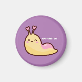 ハッピーキュートスラッグパーソナライズされた文字 マグネット