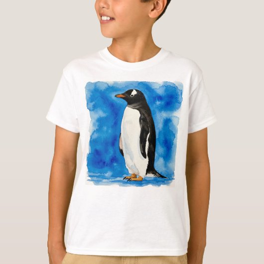ハッピーキュートペンギンTシャツ Tシャツ (正面)