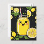 ハッピーキュートレモネード ポストカード (正面/裏面)