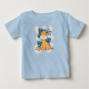 ハッピーキリン ベビーTシャツ