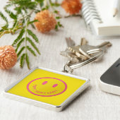 ハッピーキーチェーン キーホルダー (側面)