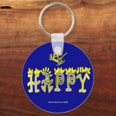 ハッピーキーチェーン(3c) キーホルダー (正面)