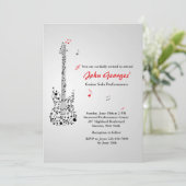 ハッピーギター招待状 招待状 (スタンド正面)