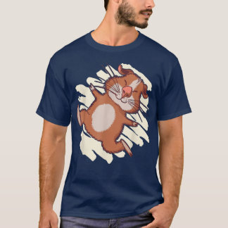 ハッピーギニア豚かわいいギニア豚IキッズギニアP Tシャツ