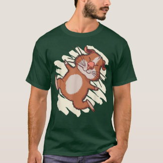 ハッピーギニア豚かわいいギニア豚IキッズギニアP Tシャツ