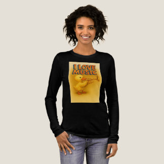 ハッピークアックメロディ トライブレンドTシャツ