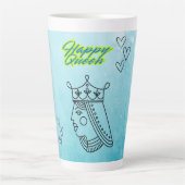 ハッピークイーン カフェラテマグ (正面)