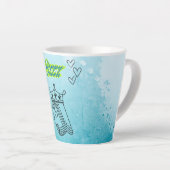 ハッピークイーン カフェラテマグ (右アングル)