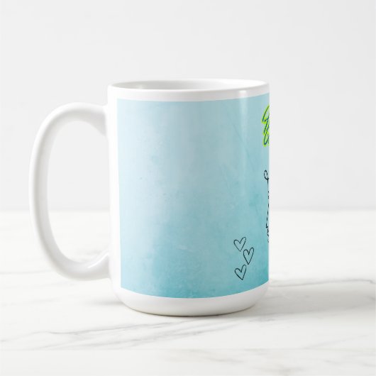 ハッピークイーン コーヒーマグカップ (左)