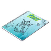 ハッピークイーン。 ノートブック (左側)