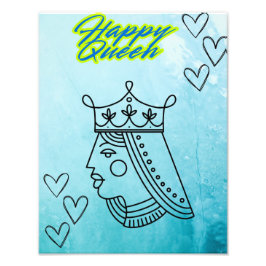 ハッピークイーン フォトプリント           