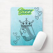 ハッピークイーン。 マウスパッド (マウス)
