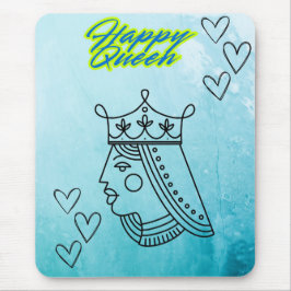 ハッピークイーン。 マウスパッド