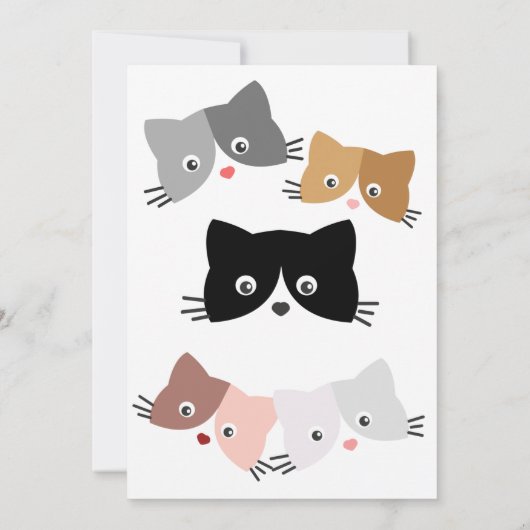 ハッピークエインゲンシントンズ誕生日 招待状 (裏面)