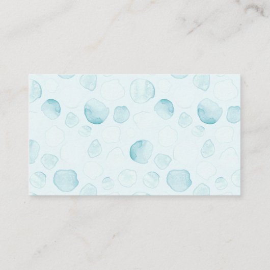 ハッピークジラは何人の男の子のシャワーのゲームを推測 エンクロージャーカード (裏面)