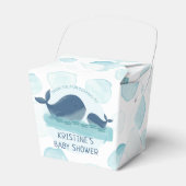 ハッピークジラ海泡赤ちゃんシャワー フェイバーボックス (正面サイド)