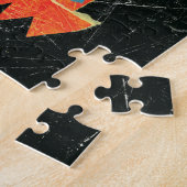 ハッピークライパズル抽象芸術アート ジグソーパズル (側面)