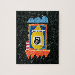 ハッピークライパズル抽象芸術アート ジグソーパズル