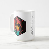 ハッピークライマー コーヒーマグカップ (正面左)