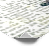 ハッピークラウンドチワワ – ヴィンテージアートプリント ポスター (角)