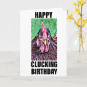 ハッピークラッキング誕生日カード カード (黄色い花)