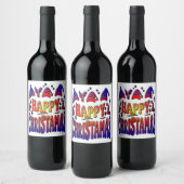 ハッピークリストスタン ワインラベル (ボトル)