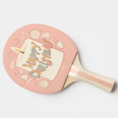 ハッピークリストマス 卓球ラケット (横)
