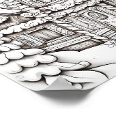 ハッピークリスマスアダルトカラーリング ポスター (角)