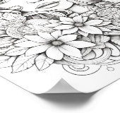 ハッピークリスマスアダルトカラーリング ポスター (角)