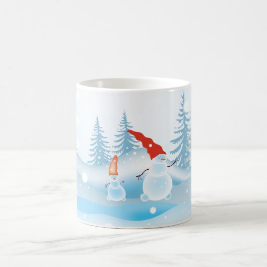 ハッピークリスマスカード コーヒーマグカップ (中央)