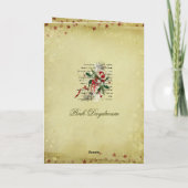 ハッピークリスマスカード シーズンカード (裏面)