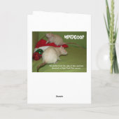 ハッピークリスマスカード シーズンカード (裏面)