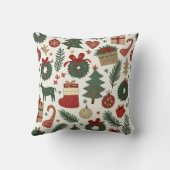 ハッピークリスマスクッション クッション (裏面)