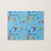 ハッピークリスマスサメ ジグソーパズル (横)