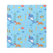 ハッピークリスマスサメ ノートパッド (正面)