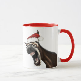 ハッピークリスマスシンギングロバ,ファラララ マグカップ