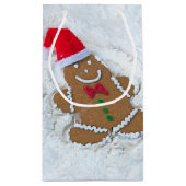 ハッピークリスマスジンジャーブレッドマン スモールペーパーバッグ (裏面)