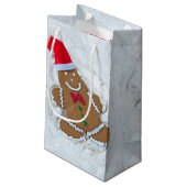ハッピークリスマスジンジャーブレッドマン スモールペーパーバッグ (裏面アングル)