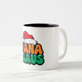 ハッピークリスマスツートーンコーヒーマグ ツートーンマグカップ (正面右)