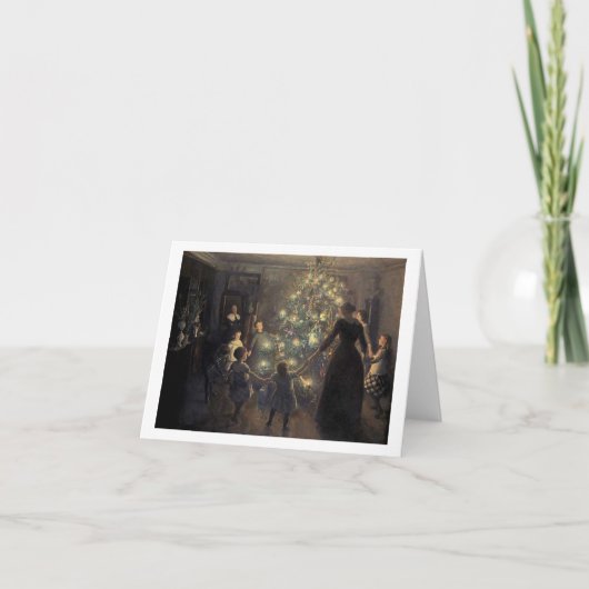 ハッピークリスマスノートカード シーズンカード (正面)