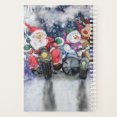 ハッピークリスマスフレンズおもしろいプランナー プランナー手帳 (裏面)