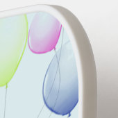 ハッピークリスマスペンギンピックボールパドル ピックルボールラケット (左詳細)