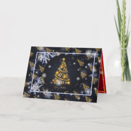 ハッピークリスマスホリデー最高のギフト カード