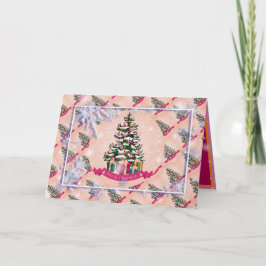 ハッピークリスマスホリデー最高のギフト カード