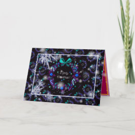 ハッピークリスマスホリデー最高のギフト カード